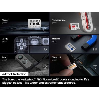 Карта памяти Samsung 256GB microSDXC class 10 UHS-I U3 V30 Pro Plus Sonic (MB-MD256SA/LC1) | Зображення 3