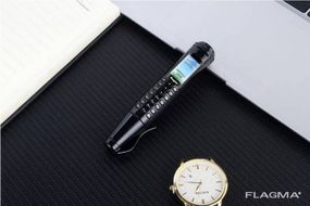 Ручка мобильный телефон портативный с камерой 0.08 MP и Bluetooth AK 007 (Чёрный)