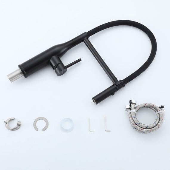 Змішувач для кухні Gappo з гнучким виливом G4098-26 | Зображення 3