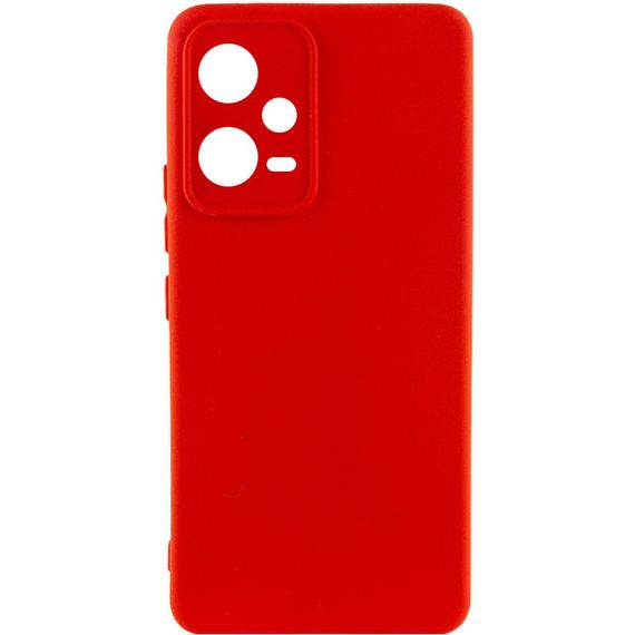 Чехол Silicone Cover Lakshmi Full Camera (A) для Xiaomi Poco X5 5G / Redmi Note 12 5G Full camera, Червоний / Red