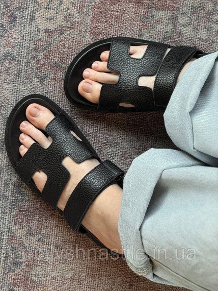 Женские тапки Herni black ДЛ7289 | Зображення 7