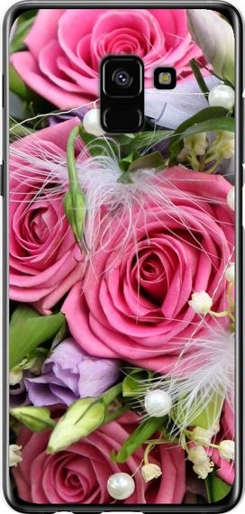 Чехол на Samsung Galaxy A8 Plus 2018 A730F Нежность "2916u-1345-17620"