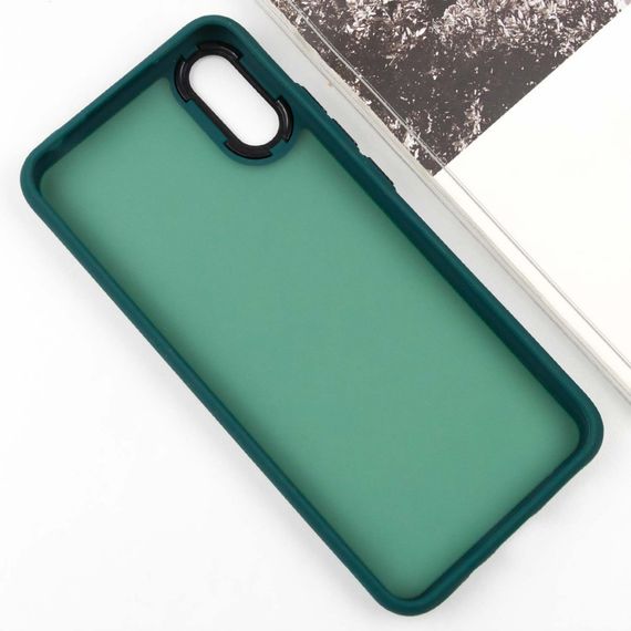 Чехол TPU+PC Lyon Frosted для Xiaomi Redmi 9A Green | Зображення 2
