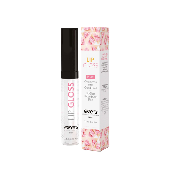 Стимулирующий блеск для губ EXSENS Lip Gloss 7.4мл, эффект покалывания и холод-тепло | Зображення 2