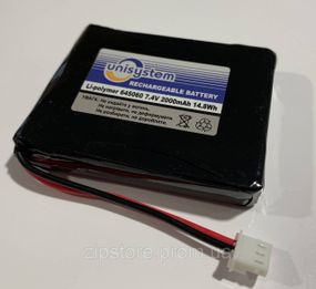 Аккумуляторная батарея Li-Polymer 7,4 2000mAh 14.8Wh Unisystem