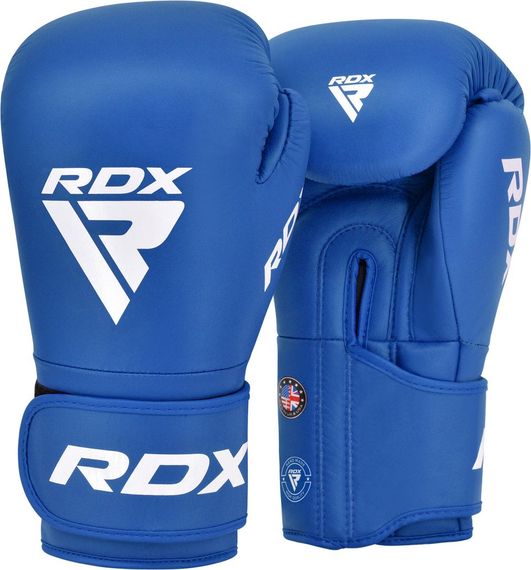 Боксерські рукавиці RDX AS1 BLUE 10 унцій (капа в комплекті) | Зображення 1