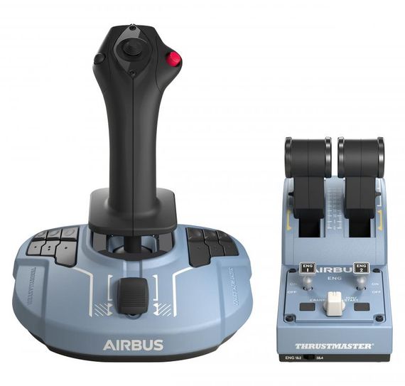 Джойстик с рычагом управления двигателем для PC Thrustmaster TCA Officer Pack Airbus Edition (2960842) | Зображення 1