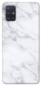 Чохол IBANAN Білий мармур 4 для Samsung Galaxy M51, Білий