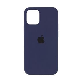 Чохол накладка Silicone Case Full для iPhone 12 Pro- dark blue