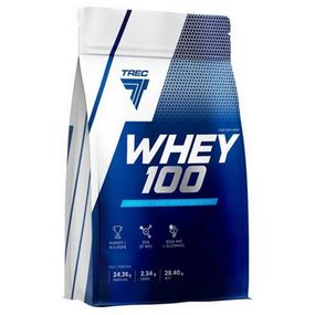 Протеин Trec Nutrition Whey 100 900 g /30 servings/ Strawberry