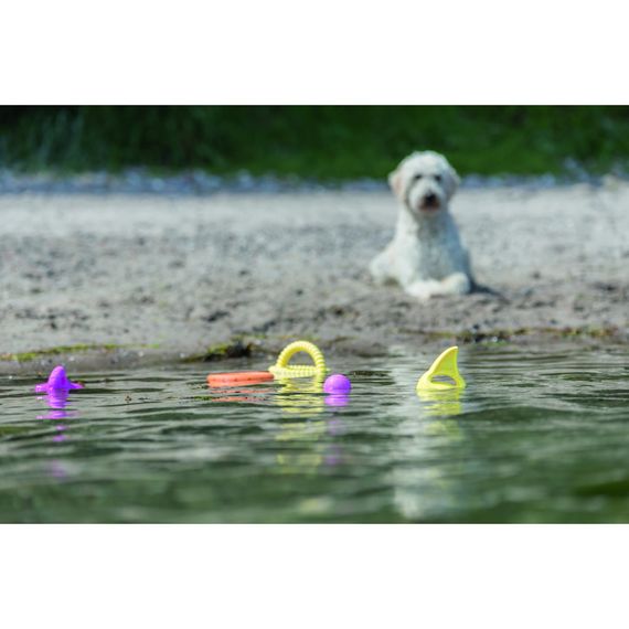 Іграшка Trixie для собак Кільце плавуче для водних розваг термопластична гума 17 см | Зображення 2