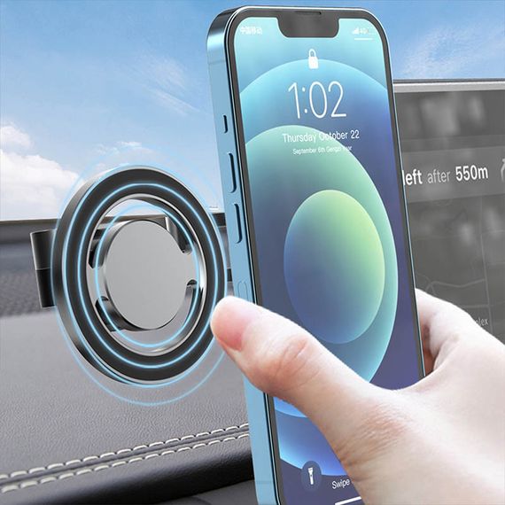 Підставка магнітна MagSafe for Apple FY16 Black | Зображення 7