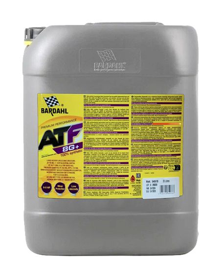 Трансмісійна олива BARDAHL ATF 8G+ 20л. 34978