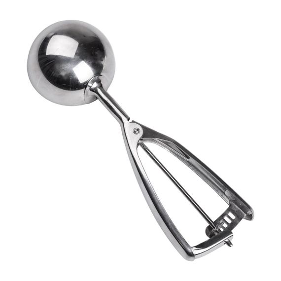 Кругла ложка для морозива 23×6,5 см з нержавіючої сталі HP-19-20-7.2x23CM | Зображення 2