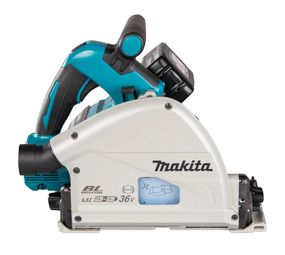 Пила дискова заглибна акумуляторна Makita DSP600Z (165 мм, 2500-6300 хв-1, 56 мм, BL, LXT, без акумуляторів та зарядного пристрою)