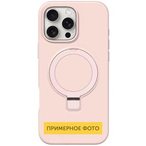 Чохол Silicone Case Full Protective NO LOGO with Ring для Apple iPhone 16e (6.1")