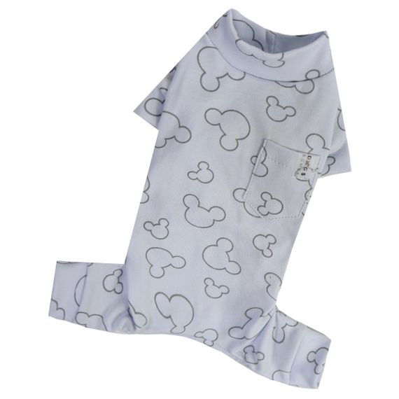 Пижама Міккі контур блакитна D-223