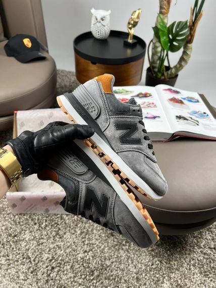 Женские кроссовки 574 x Stone Island Dark Gray В3596 41 26- 26.5 см | Зображення 4