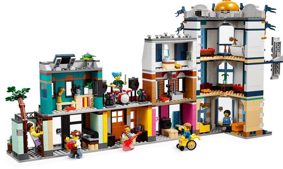 Конструктор LEGO Creator Центральная улица 31141 | Зображення 5
