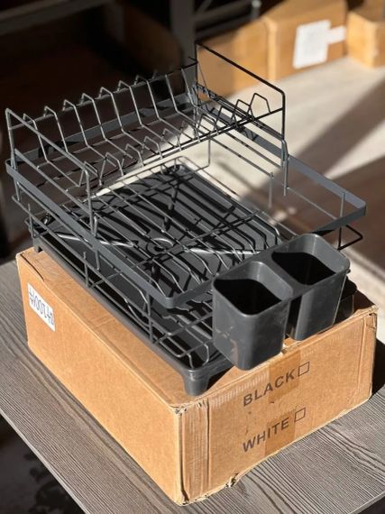 Сушарка для посуду органайзер kitchenware AND-1 | Зображення 3