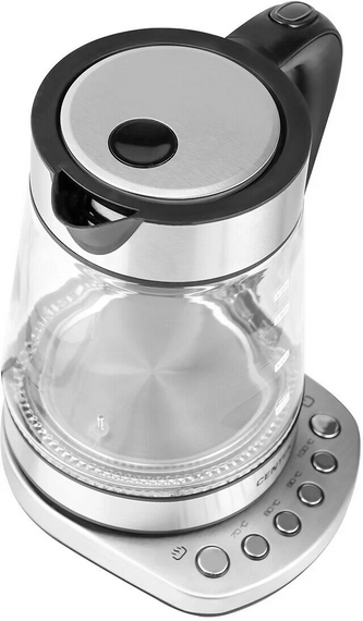 Електрочайник Sokany SK-09003 з підсвічуванням 1,7 л прозорий | Зображення 3