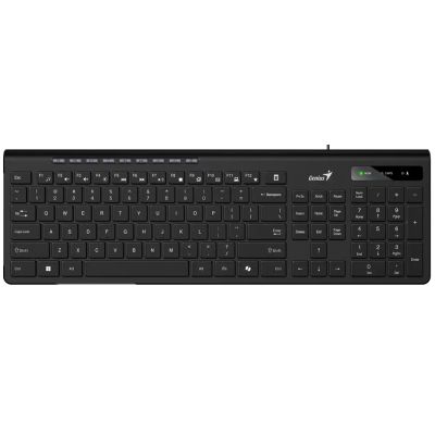 Клавиатура Genius SlimStar 230II USB UA Black (31310048406)
