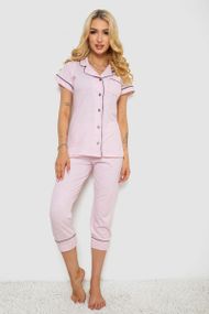 Пижама женская, цвет розовый, 243R19008