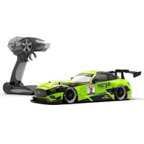 Машинка на радіоуправлінні Green Devil AMG 1:16, зелена – спортивна модель для дрифту та перегонів