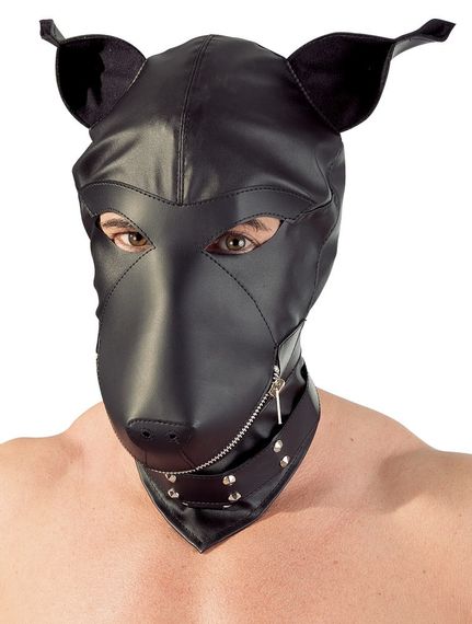 Маска - 2490099 Fetish Collection Dog Mask Black Sex Aura