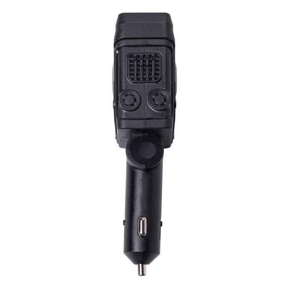 Автомобільний зарядний пристрій MECHA з висувними кабелями та портами USB/Type-C Чорний HP-A1B | Зображення 5