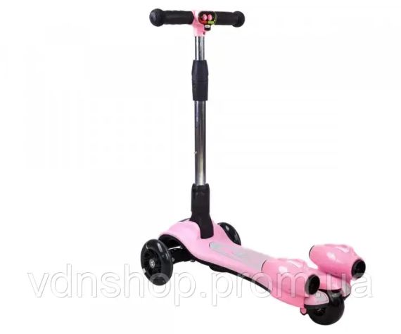 Детский турбо - самокат с дымом и музыкой GLANBER | Зображення 5