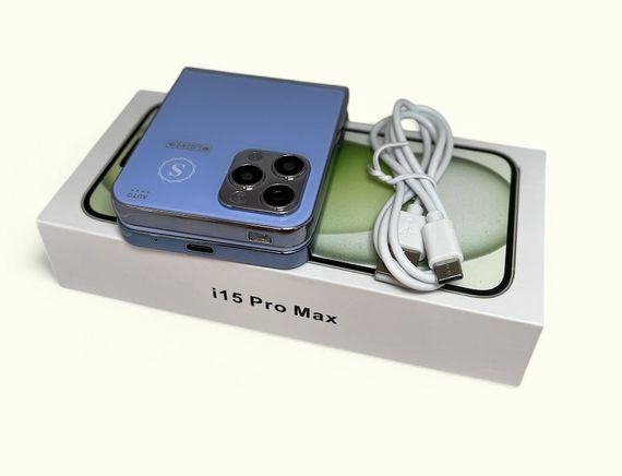Кнопковий мобільний телефон розкладачка AIEK I15 Max на 4 сім карти Blue | Зображення 6