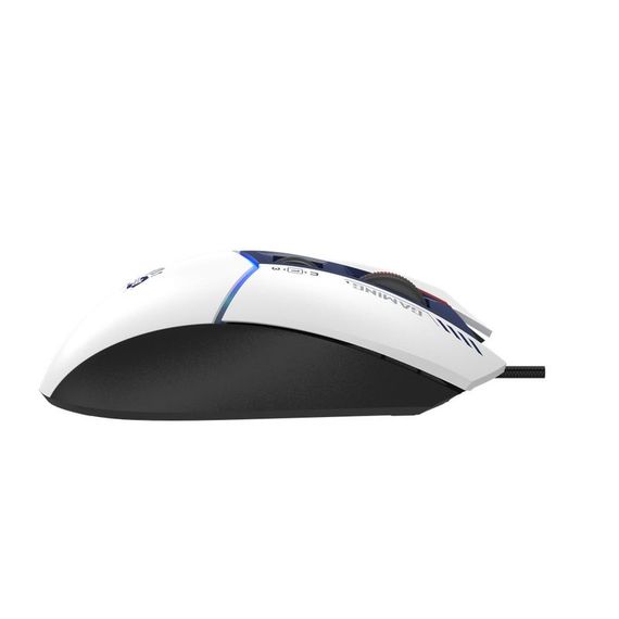 Миша ігрова Bloody W95 Ultra, колір біло-чорний | Зображення 6