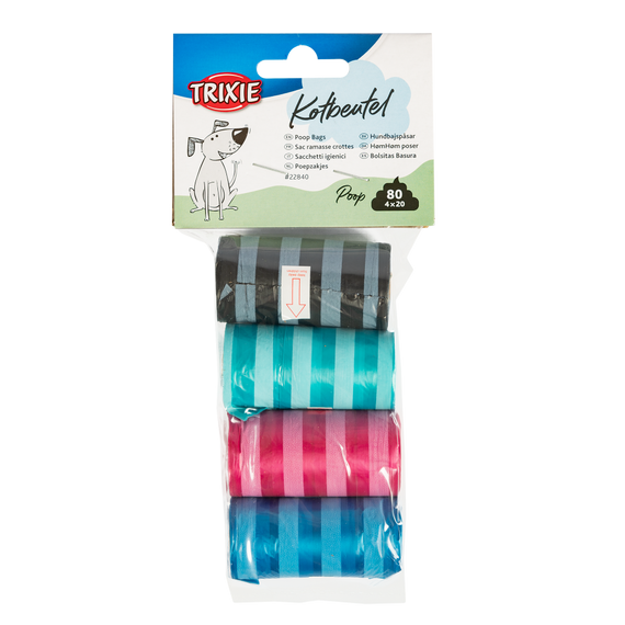 Пакети Trixie для прибирання за собаками змінні M 4х20 шт/уп | Зображення 2
