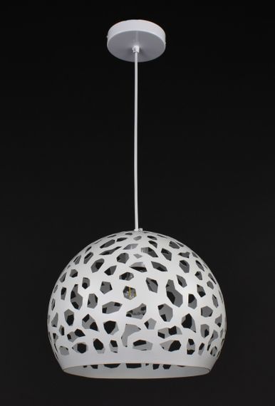 Люстра підвісна на 1 лампочку 27804 Білий 30-200х30х30 см.