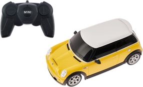 Машинка Rastar Mini Cooper S 1:24 Желтый