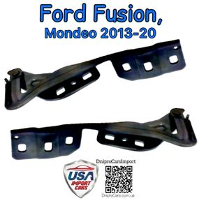 Ford Fusion, Mondeo 2013-2020 петля капота ліва, DS7Z16797A