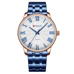 Curren 8422 Blue-Gold-White