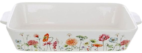 Форма для запікання та сервірування Flower Garden порцелянова 34х20х5.5см