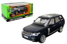 Машина металева 68263A 1:26 Range Rover, на батарейки, світло і звук, відкриваються двері, капот і багажник, в коробці 25x10x13 см АВТОПРОМ