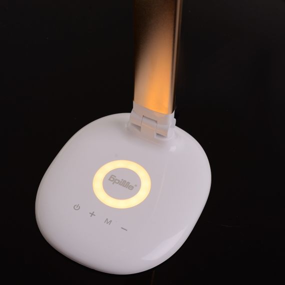 Настольная светодиодная лампа SL-120 LED 9W WH/G | Зображення 3