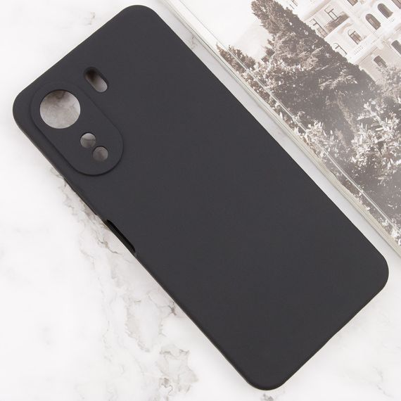 Чехол Silicone Cover Lakshmi Full Camera (AA) для Oppo A60 4G Черный / Black | Зображення 1