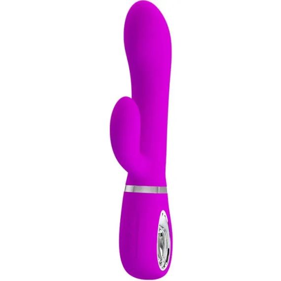 Вибратор PRETTY LOVE TERNENCE USB PURPLE 4 rot. 12 vibration sexstyle | Зображення 3