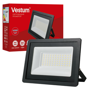 Світлодіодний прожектор Vestum 50W 6500K 180-260V IP65 1-VS-3016