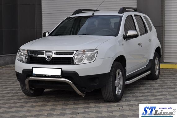 Кенгурятник ST011 (нерж.) для Renault Duster 2008-2017 рр | Зображення 1