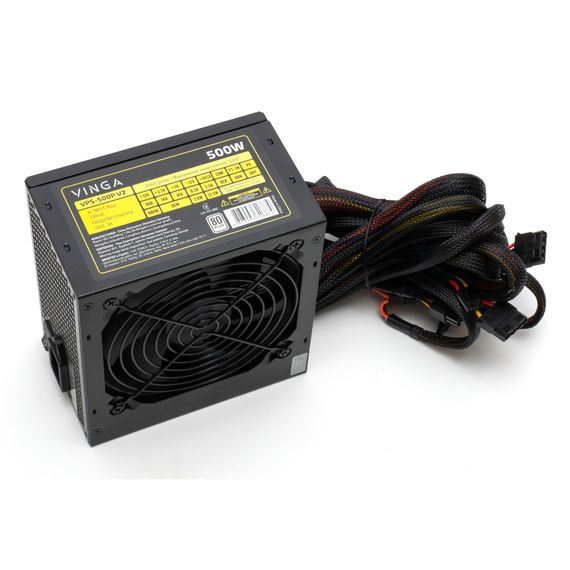 Блок живлення Vinga 500W (VPS-500PV2) | Зображення 1