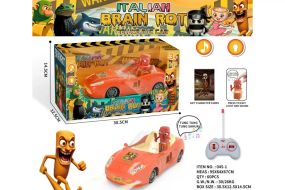 Радиоуправляемая машинка Italian Brain Rot - Deluxe R/C Car "Tung Tung Tung Sahur"