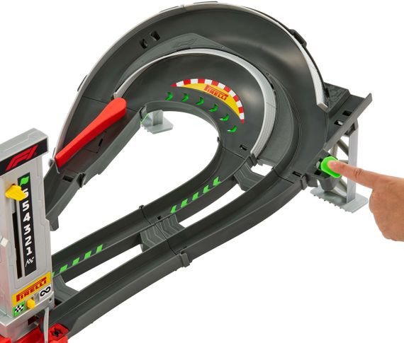 Трек Hot Wheels Гран-при Формула 1 Racing Formula 1 Grand Prix Circuit Track с 3 машинками | Зображення 5