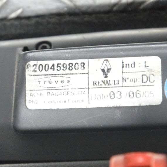Шторка багажника Renault Laguna II 2001-2007 Шторка ролета багажника Рено Лагуна 2 8200459808 | Зображення 4