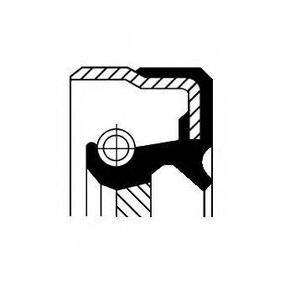 Сальник коробки MB 50X60X8X8.8 ACM (вир-во Corteco) CORTECO 01035424B на MERCEDES-BENZ C-CLASS седан (W204)